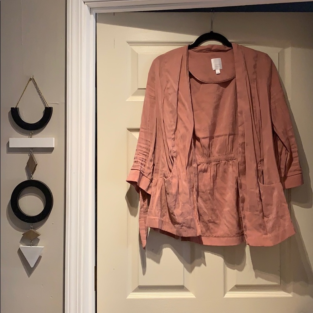 Pink blazer jacket
